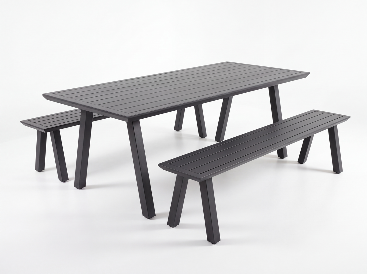 Copenhagen Dining Bench Set – 3pc