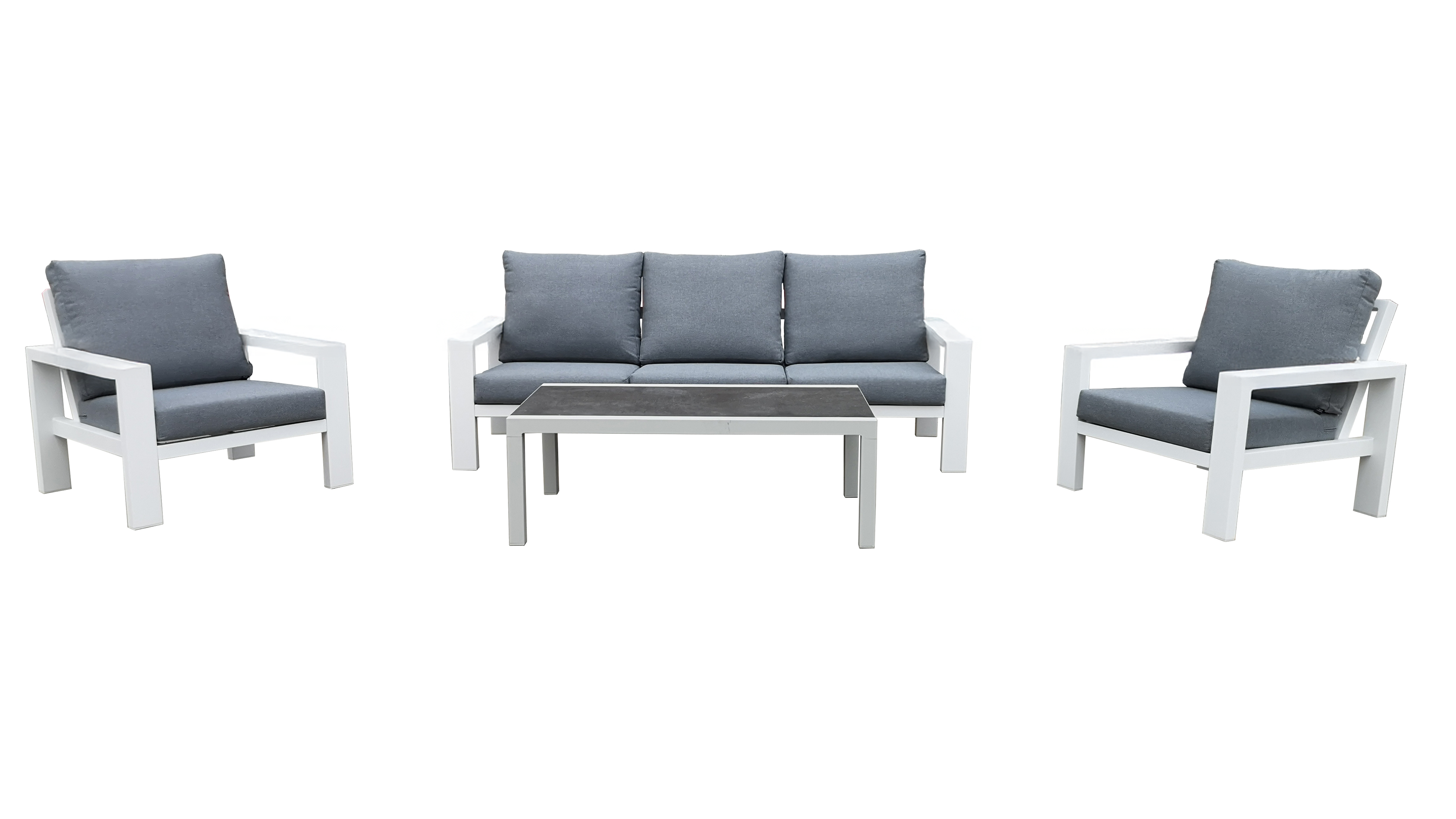 Aspen Lounge Setting – 4 pc (inc. Table)