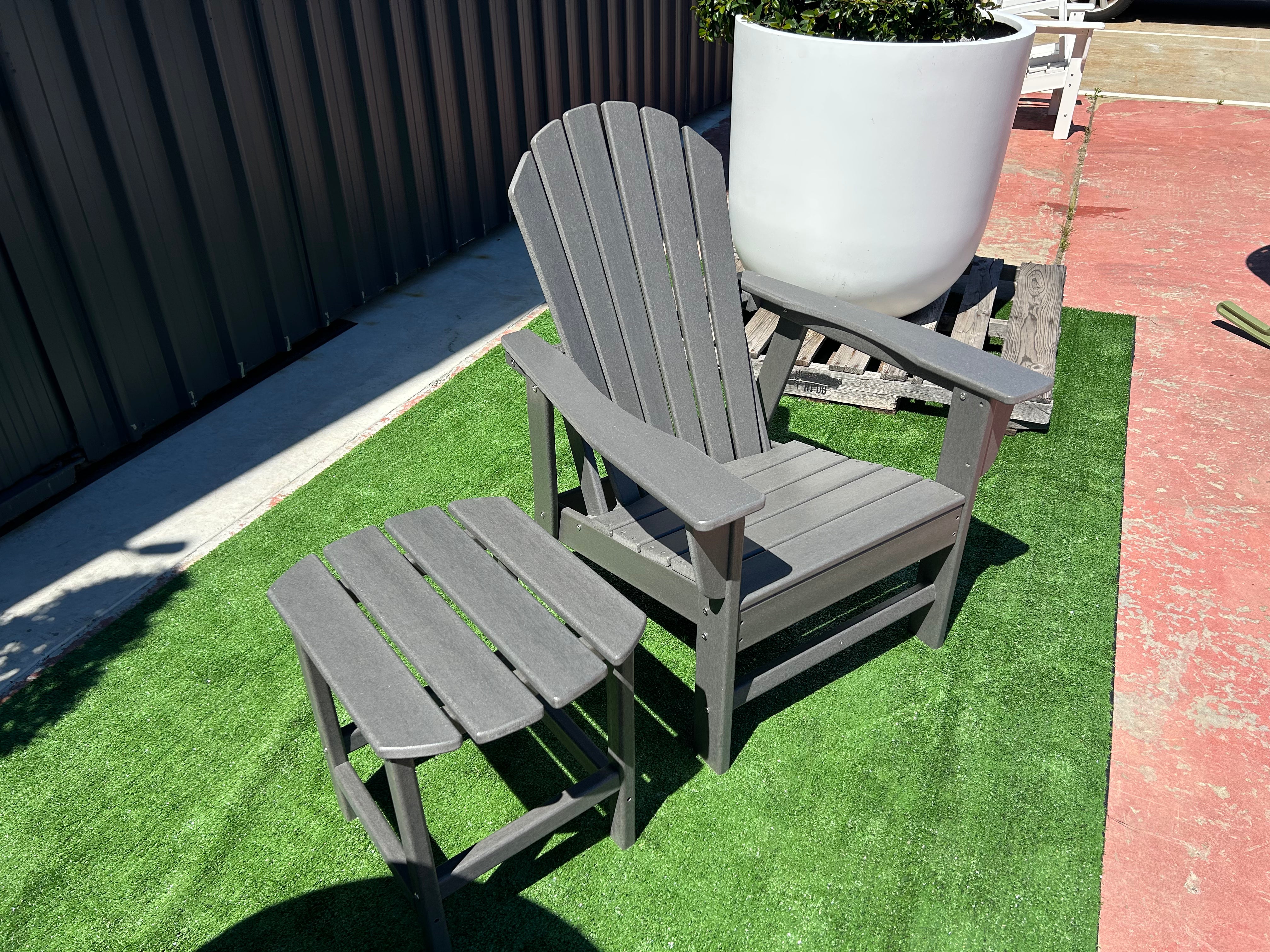 Adirondack Chair & Side Table