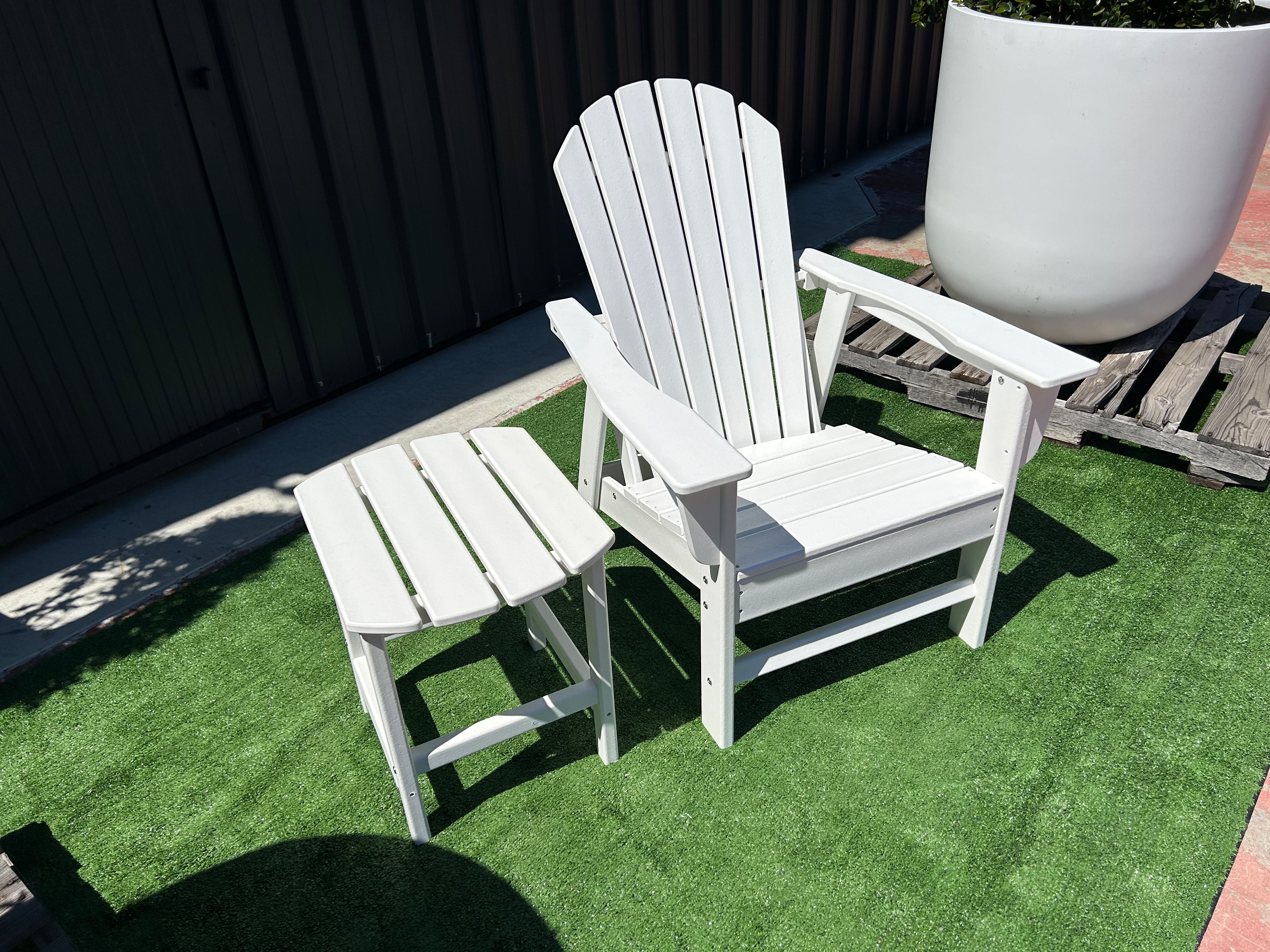 Adirondack Chair & Side Table