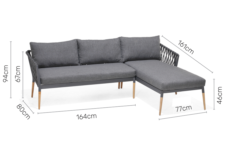 Ipanema Chaise Lounge dimensions