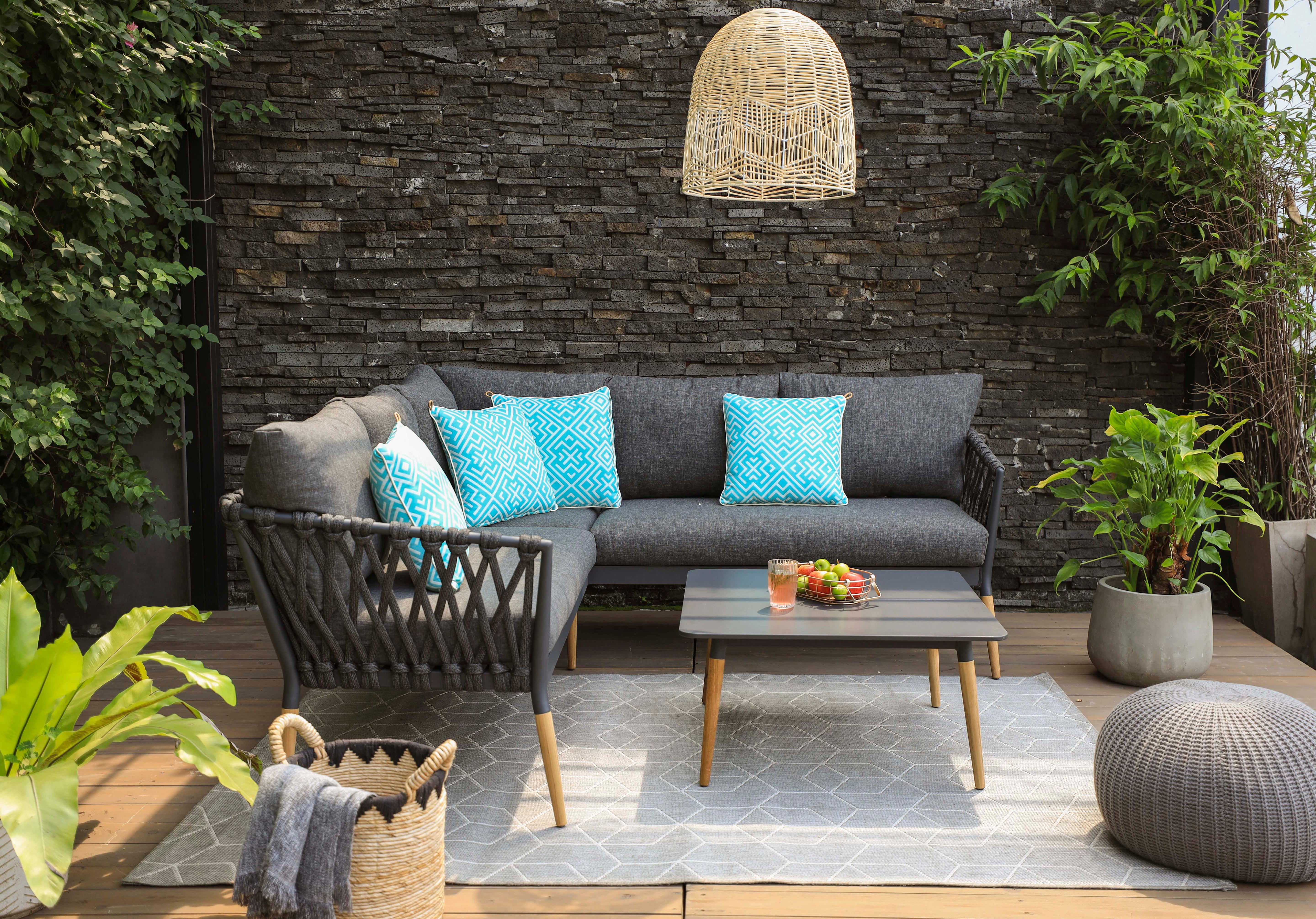 Ipanema Corner Lounge Setting – 3 pc (inc. Table)