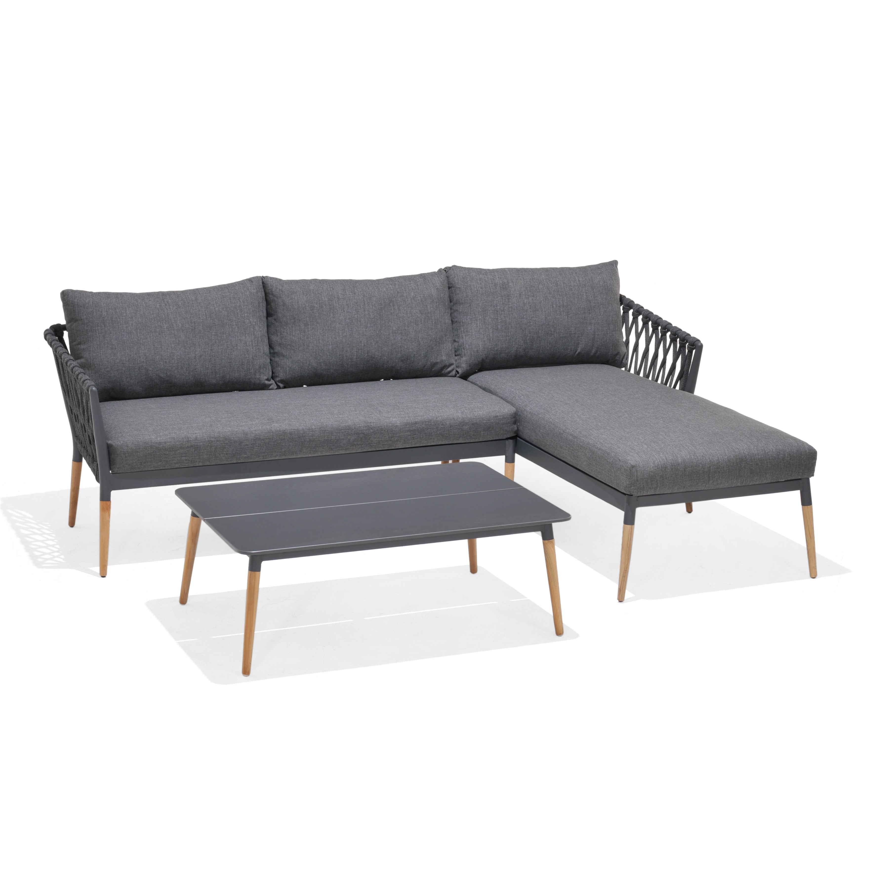 Ipanema Chaise Lounge Setting – 3 pc (inc. Table)