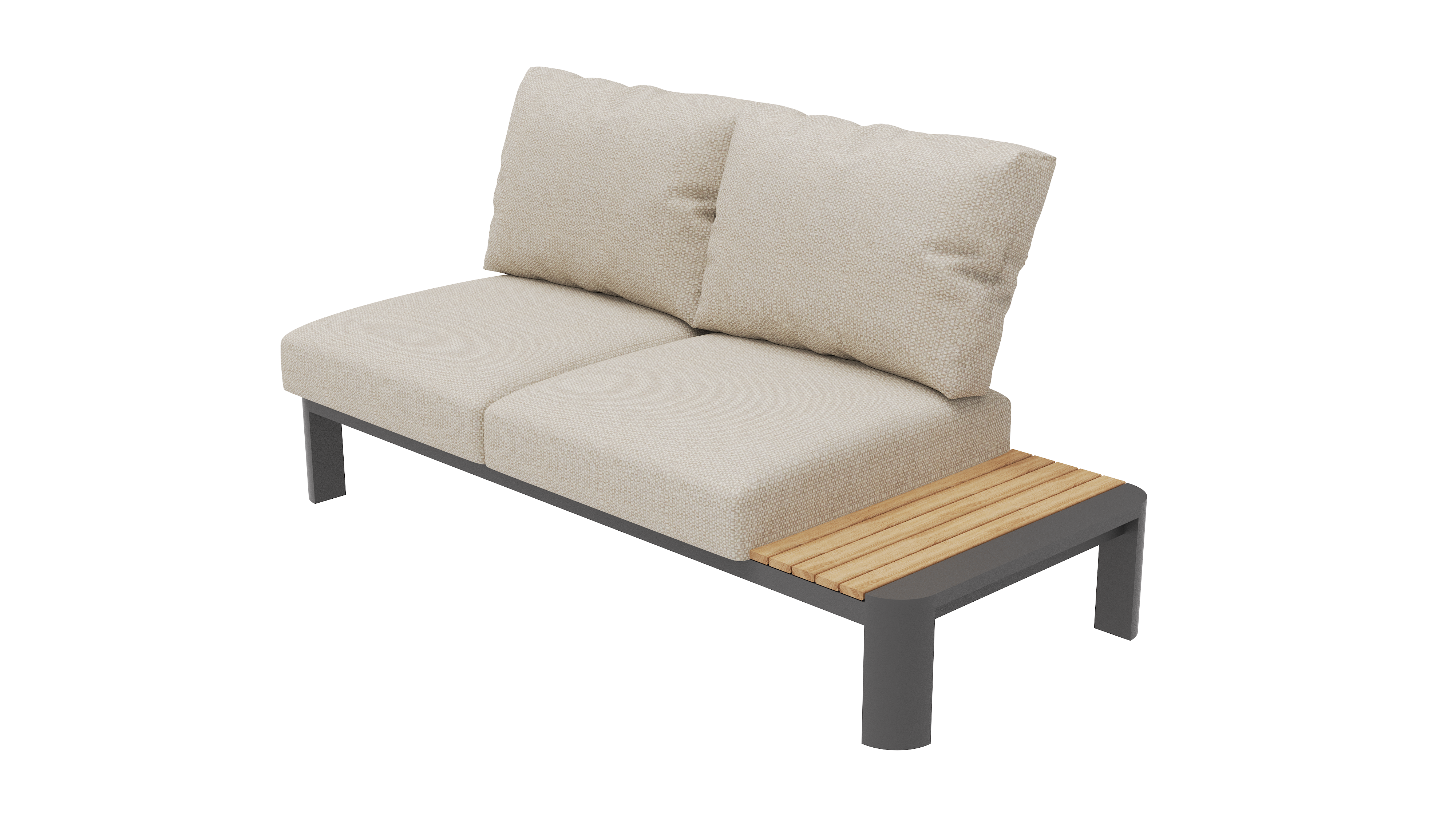Byron Corner Lounge Setting – 3 pc (inc. Table)