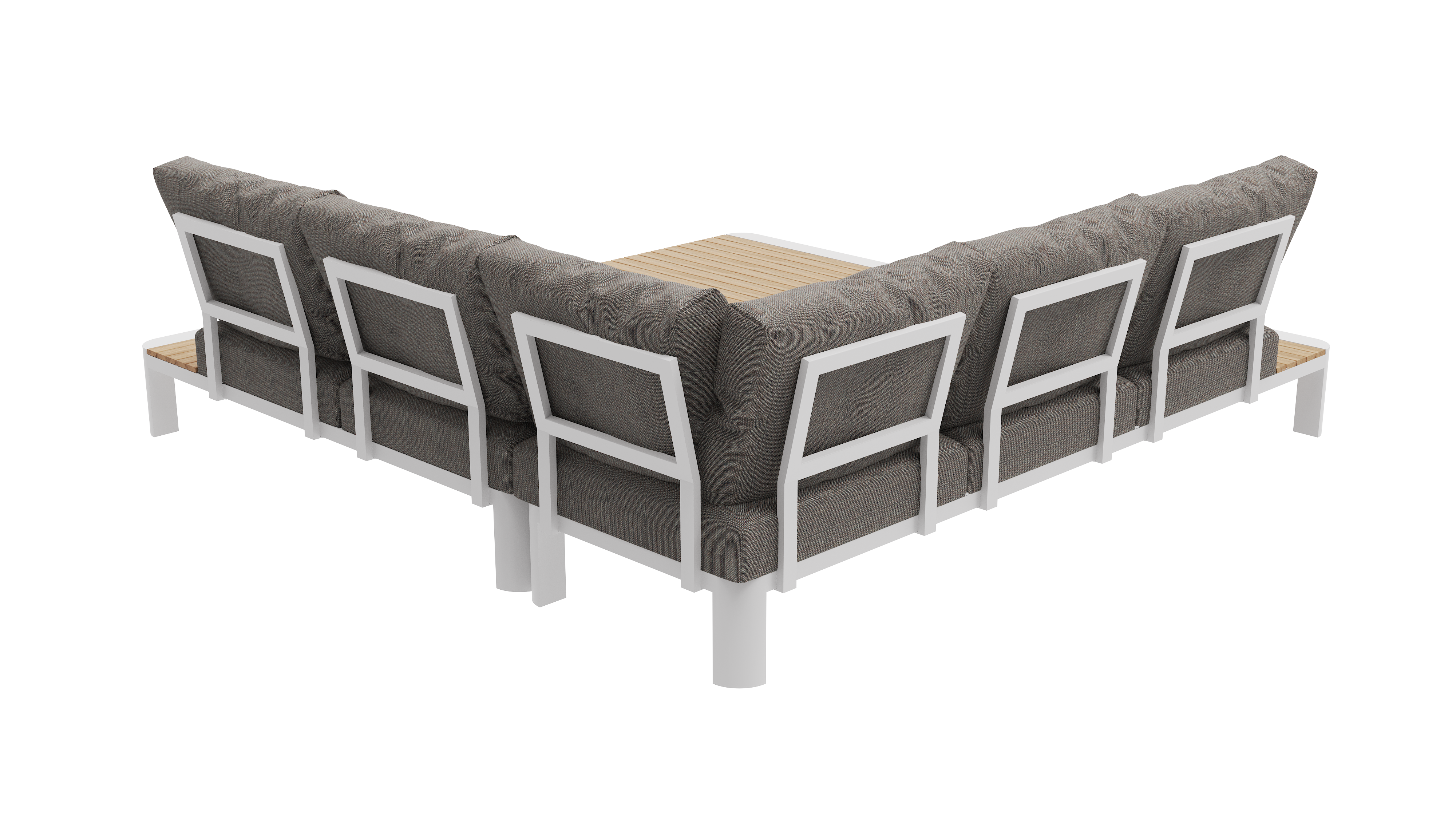 Byron Corner Lounge Setting – 3 pc (inc. Table)
