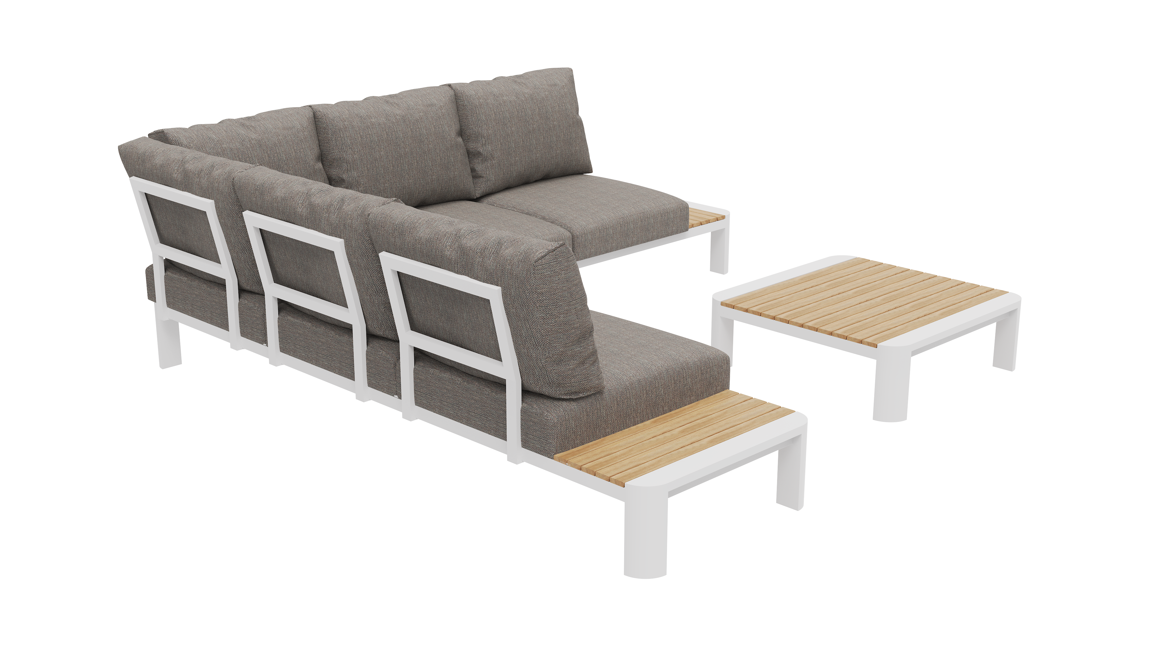Byron Corner Lounge Setting – 3 pc (inc. Table)