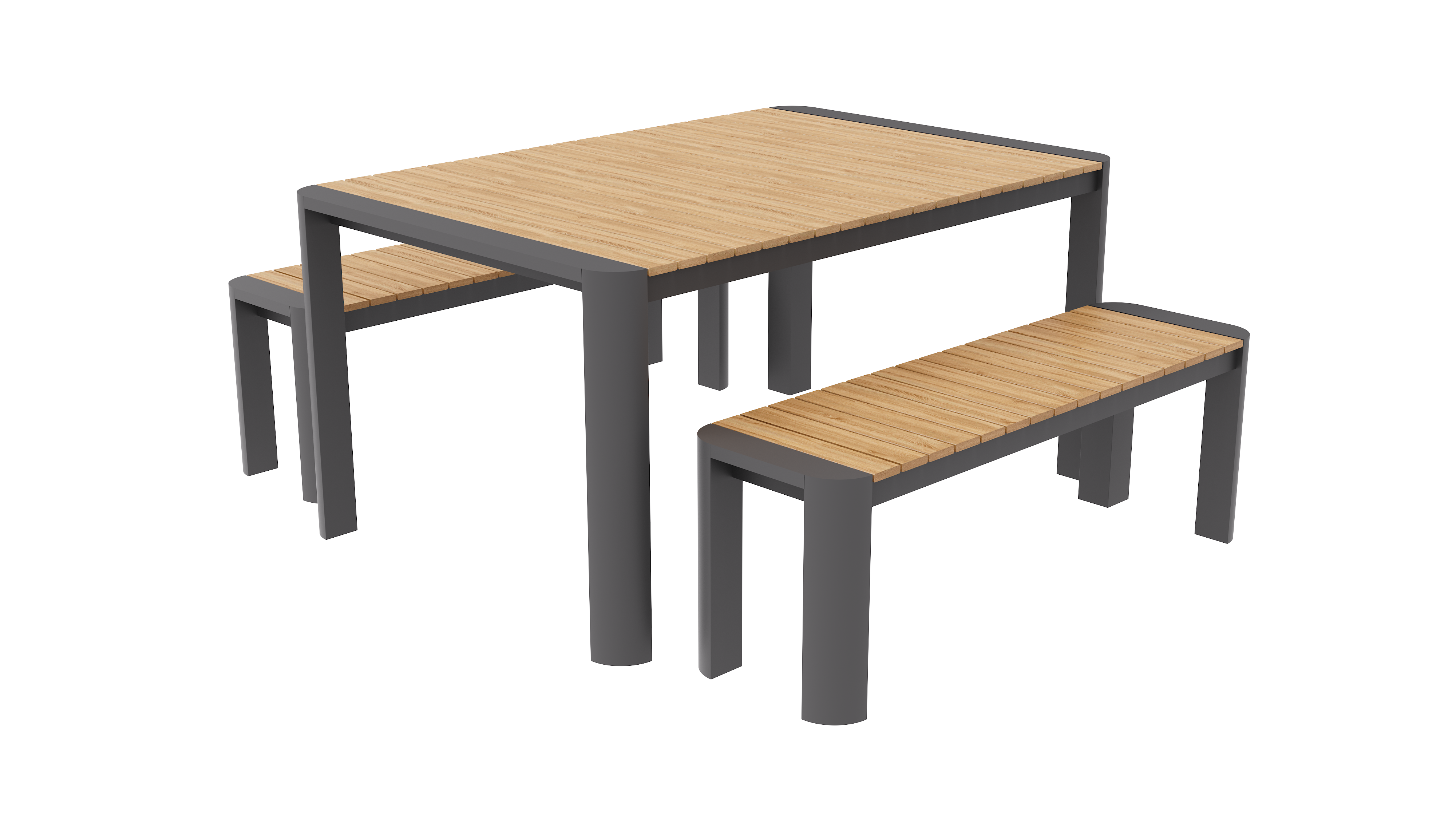 Byron Dining Bench Set – 3pc