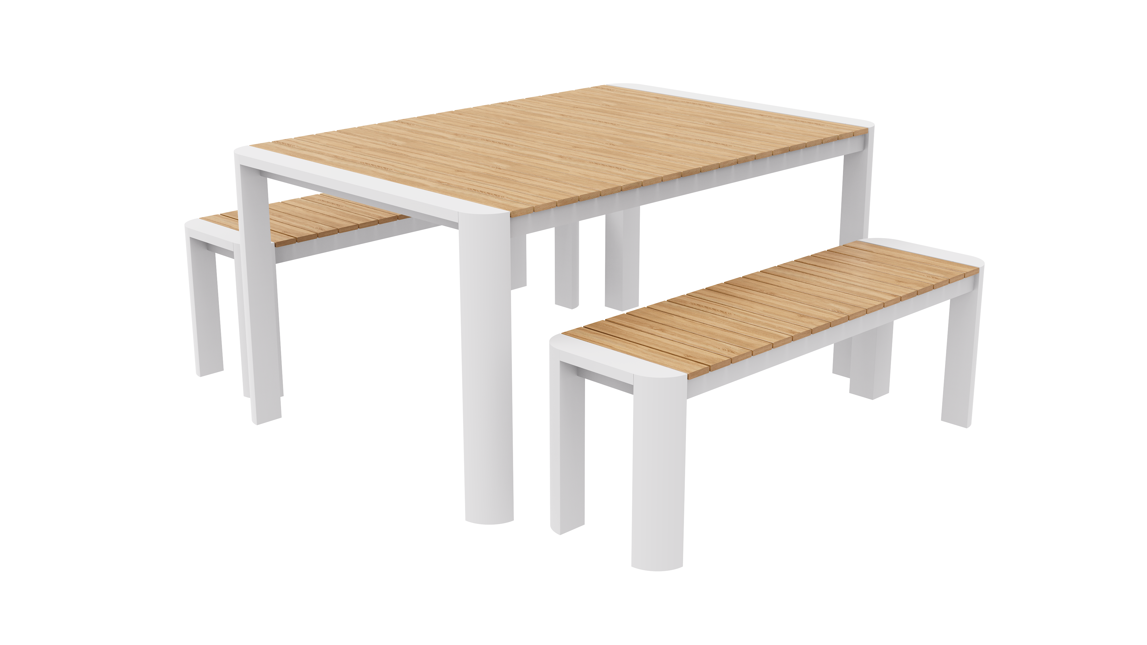 Byron Dining Bench Set – 3pc