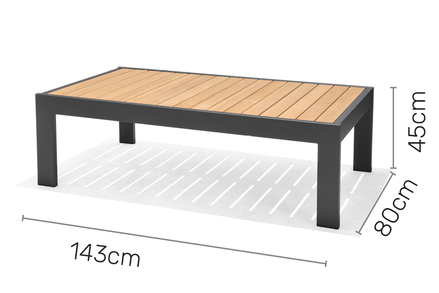 Palau Coffee Table dimensions