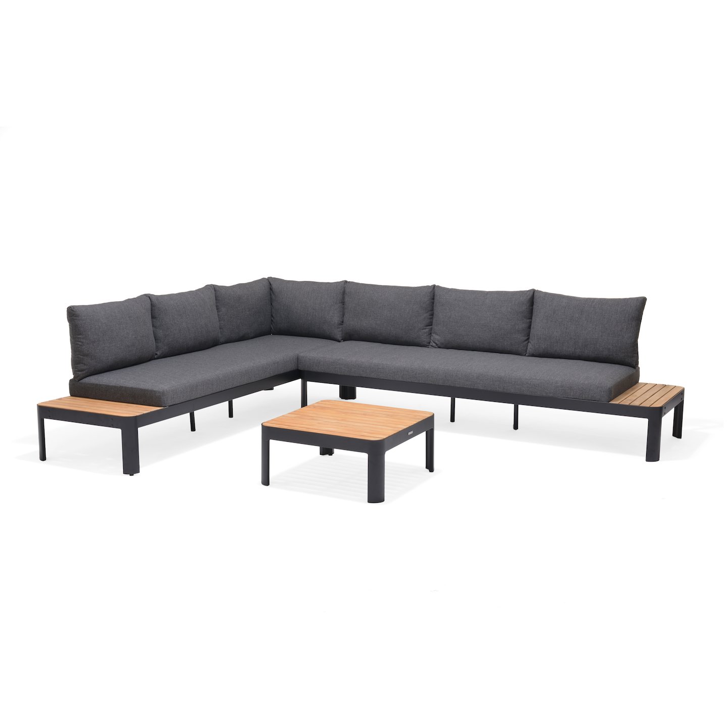 Portals 6-seat Corner Lounge Setting – 3 pc (inc. Table)