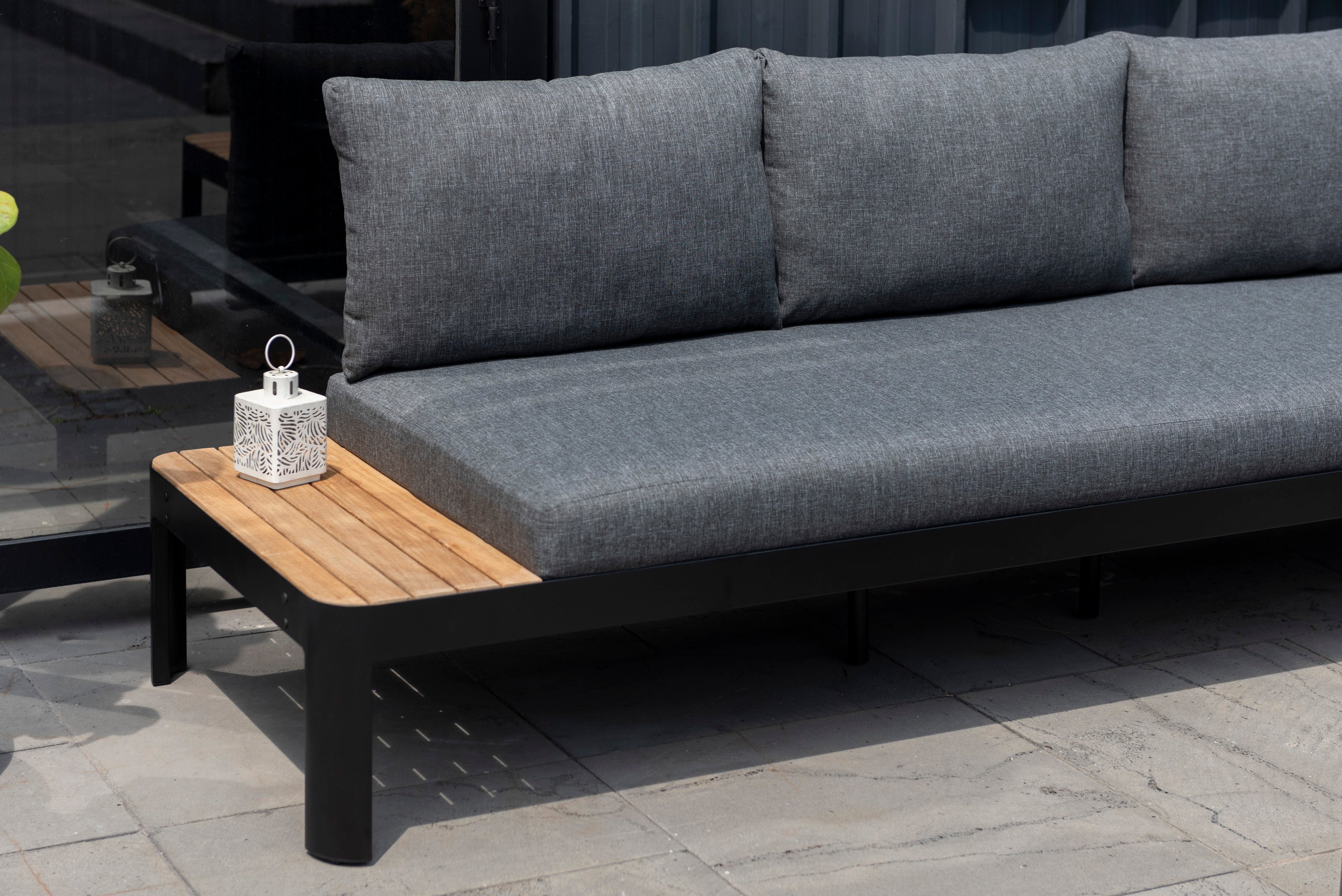 Portals 6-seat Corner Lounge Setting – 3 pc (inc. Table)