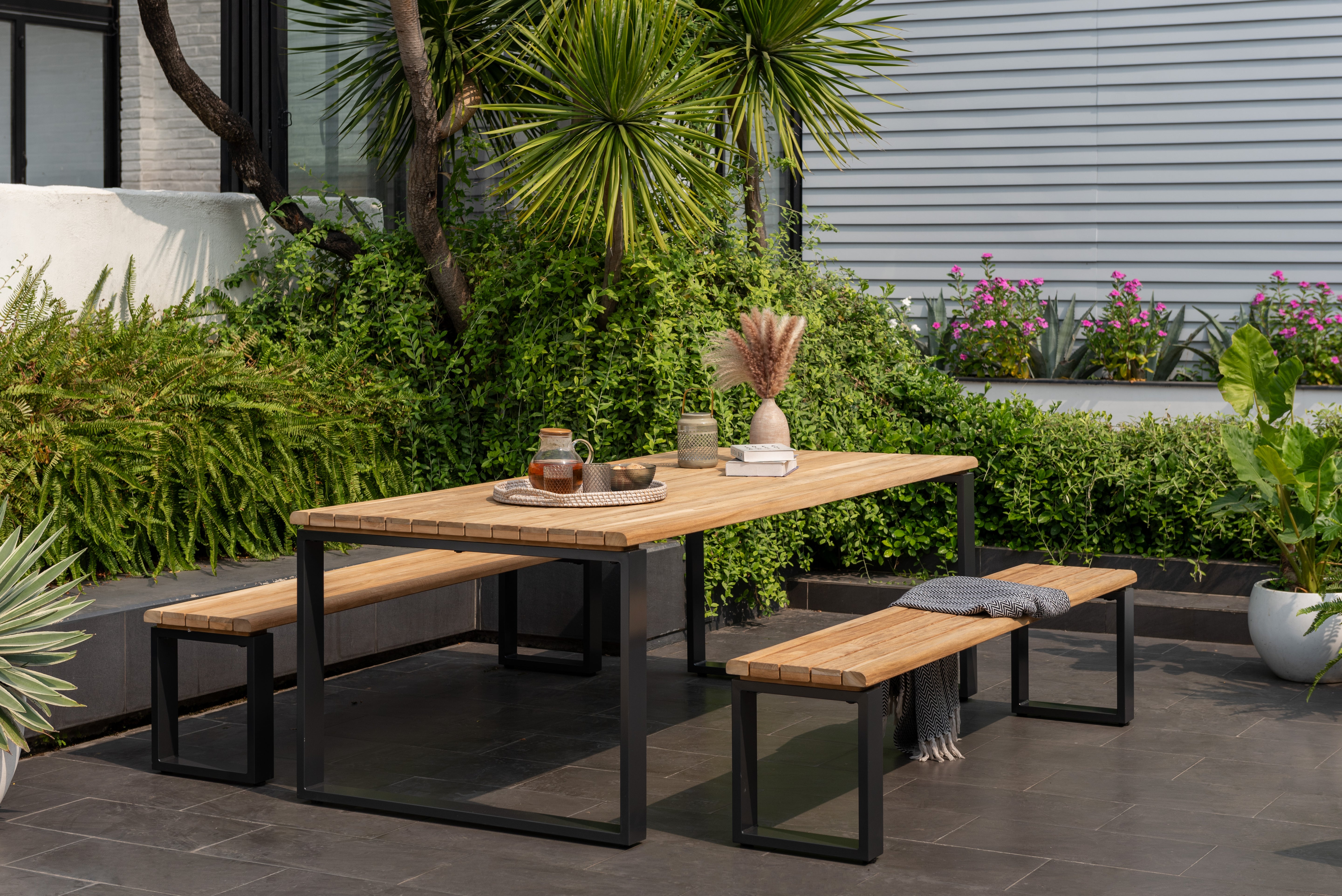 Vannes Dining Bench Setting – 3pc