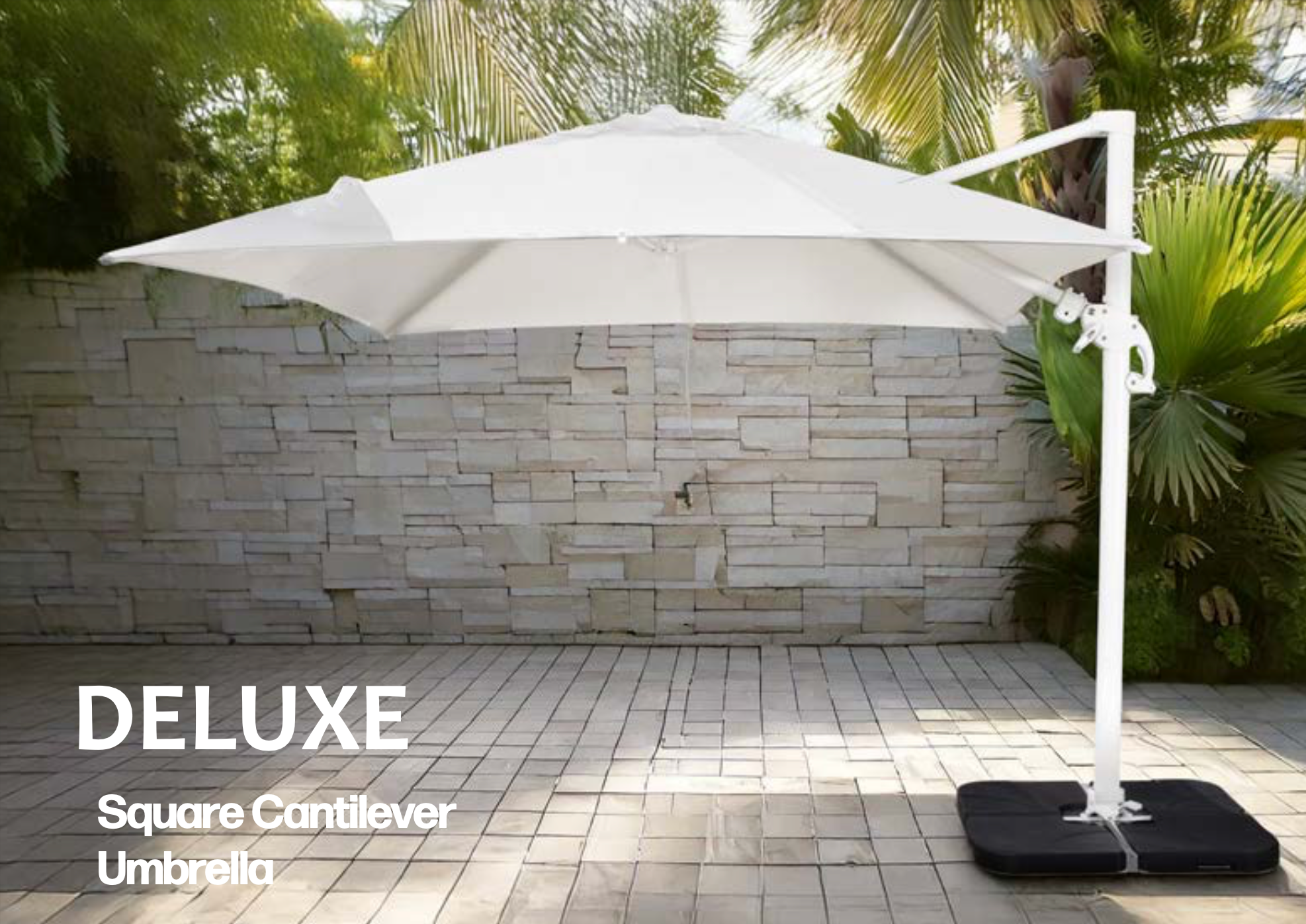Deluxe Spuncrylic® Cantilever Umbrella