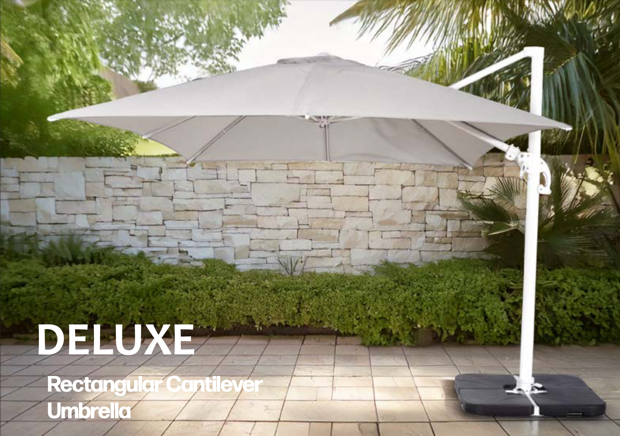 Deluxe Spuncrylic® Cantilever Umbrella