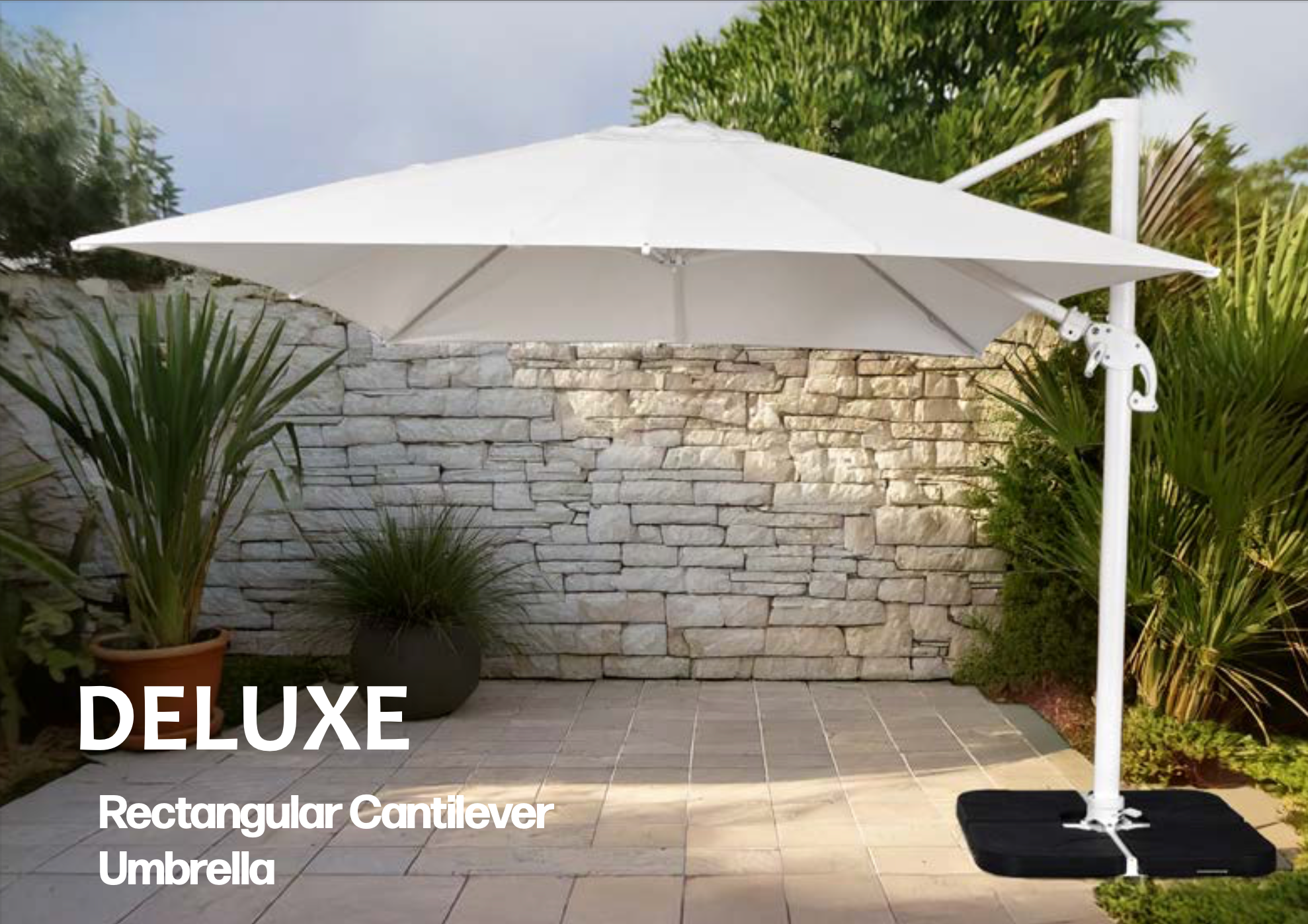 Deluxe Spuncrylic® Cantilever Umbrella
