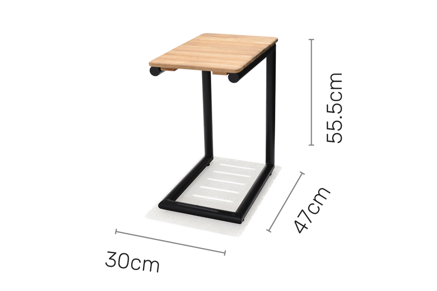 Portals C Side Table dimensions