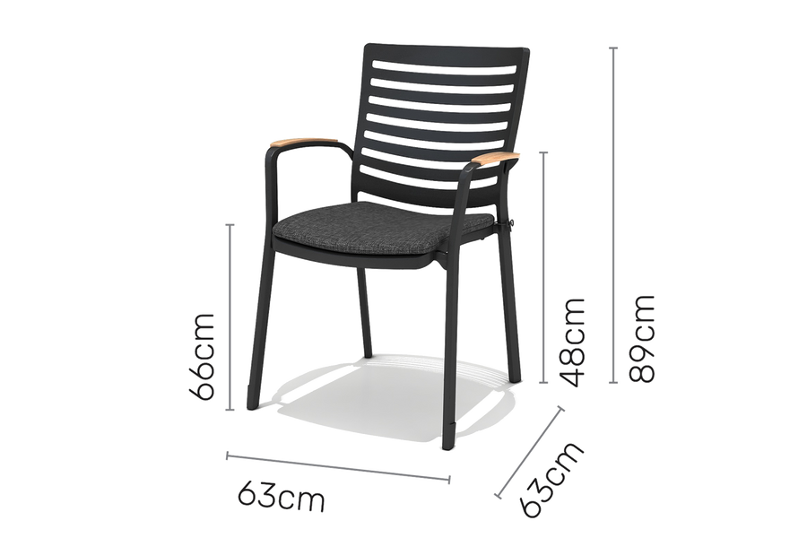 Portals Carver Dining Chair dimensions