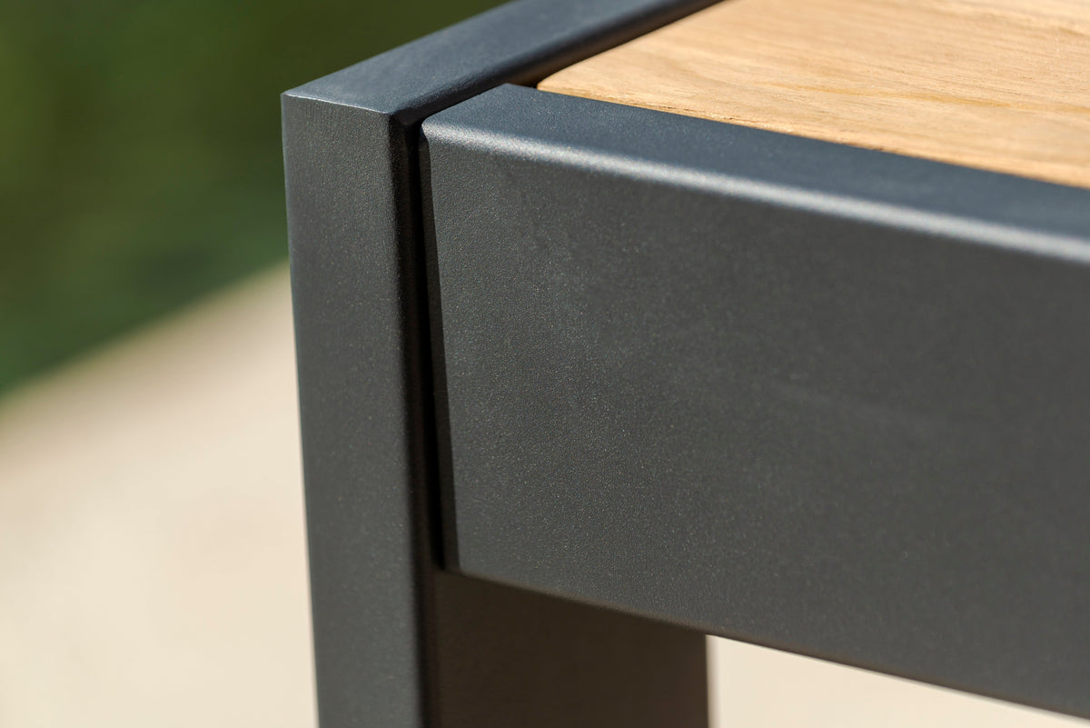 aluminium frame with 3 stage powder coating