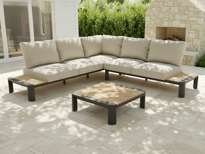 Byron Corner Lounge Setting – 3 pc (inc. Table)