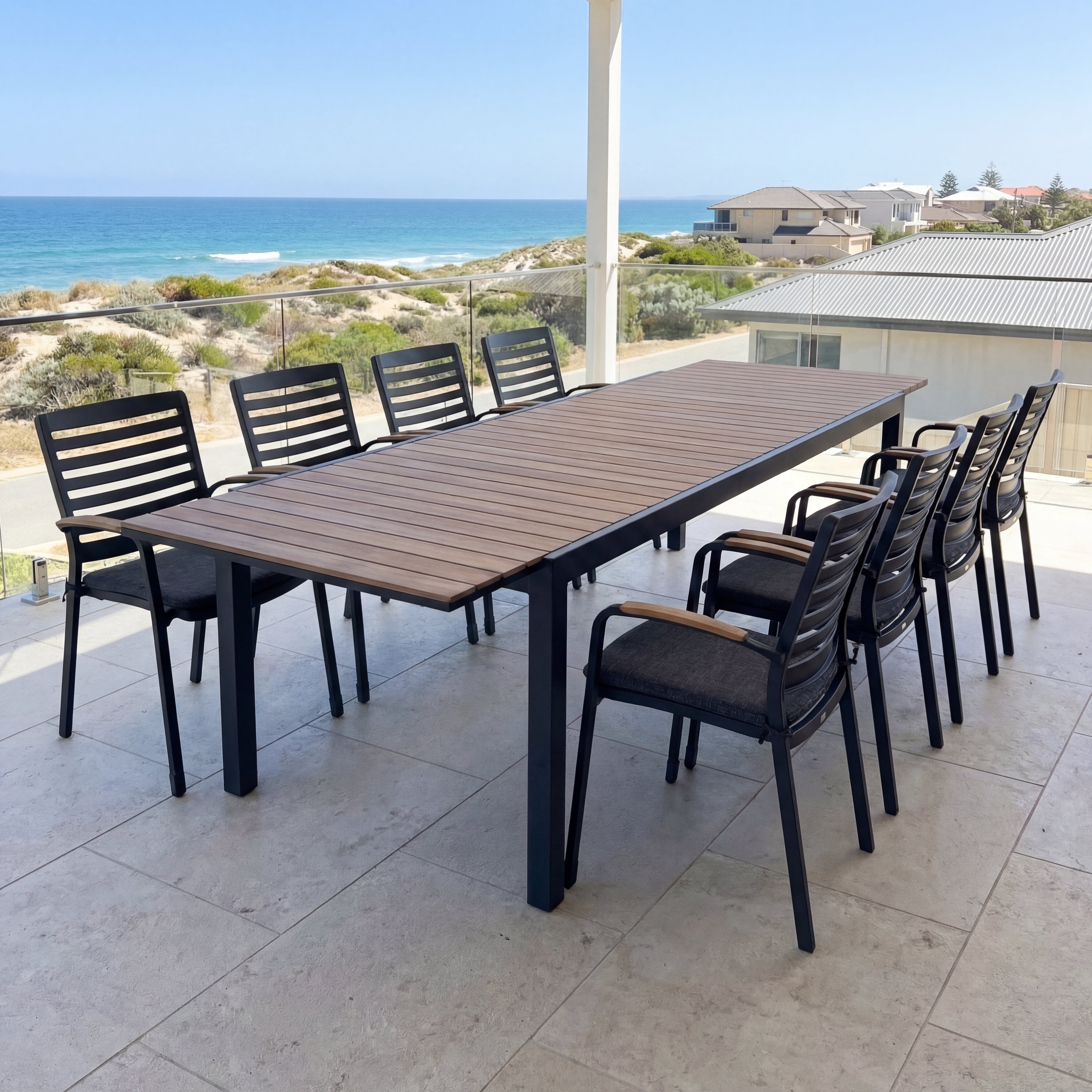 Panama & Portals Extendable Dining Set