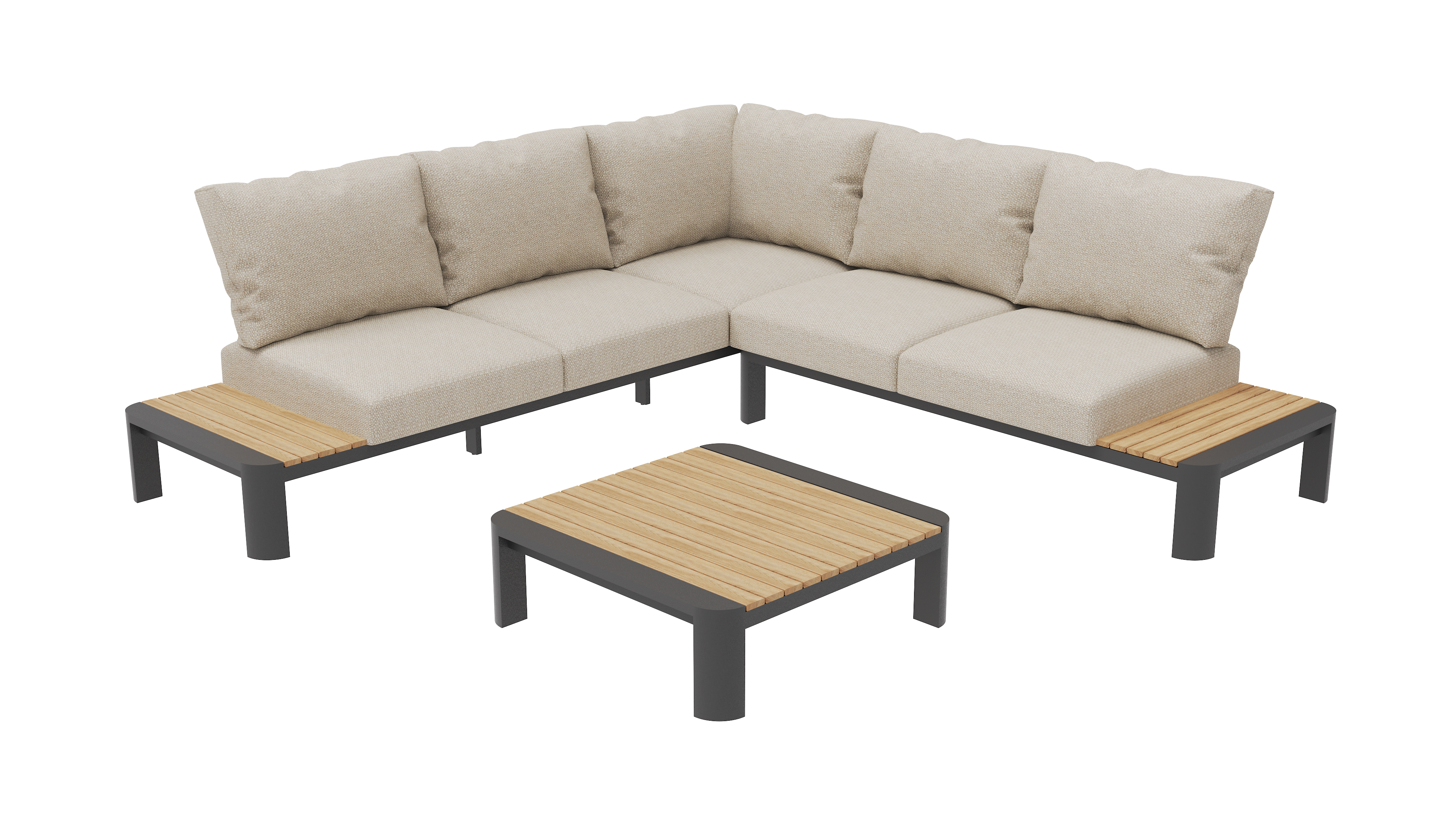 Byron Corner Lounge Setting