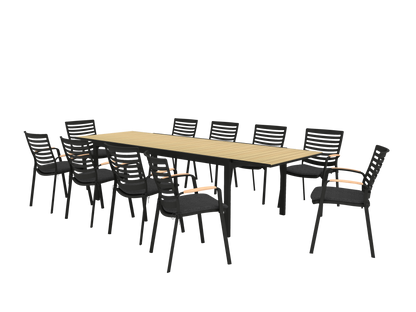 Panama & Portals Extendable Dining Set