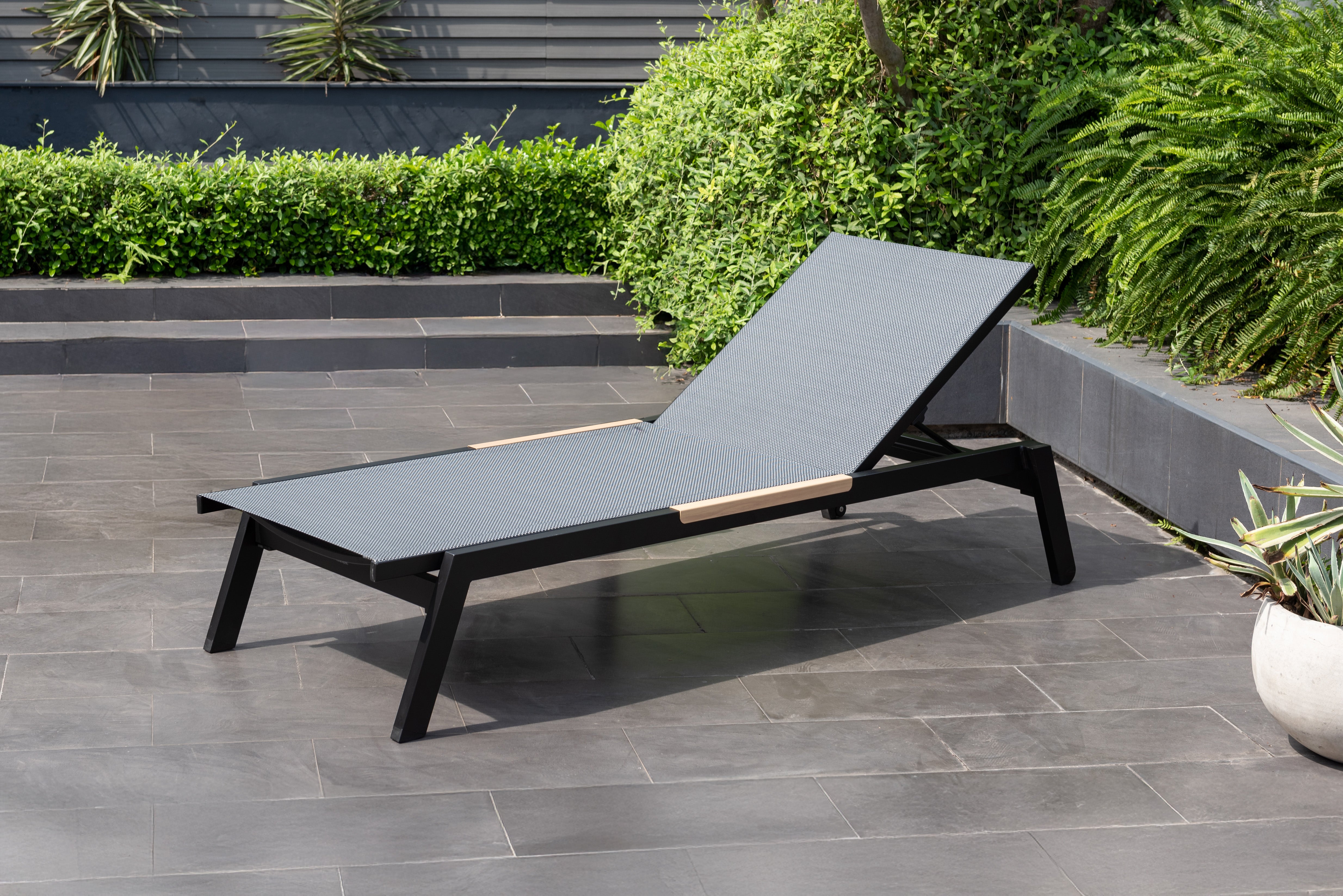 Panama Wheeled Sun Lounger