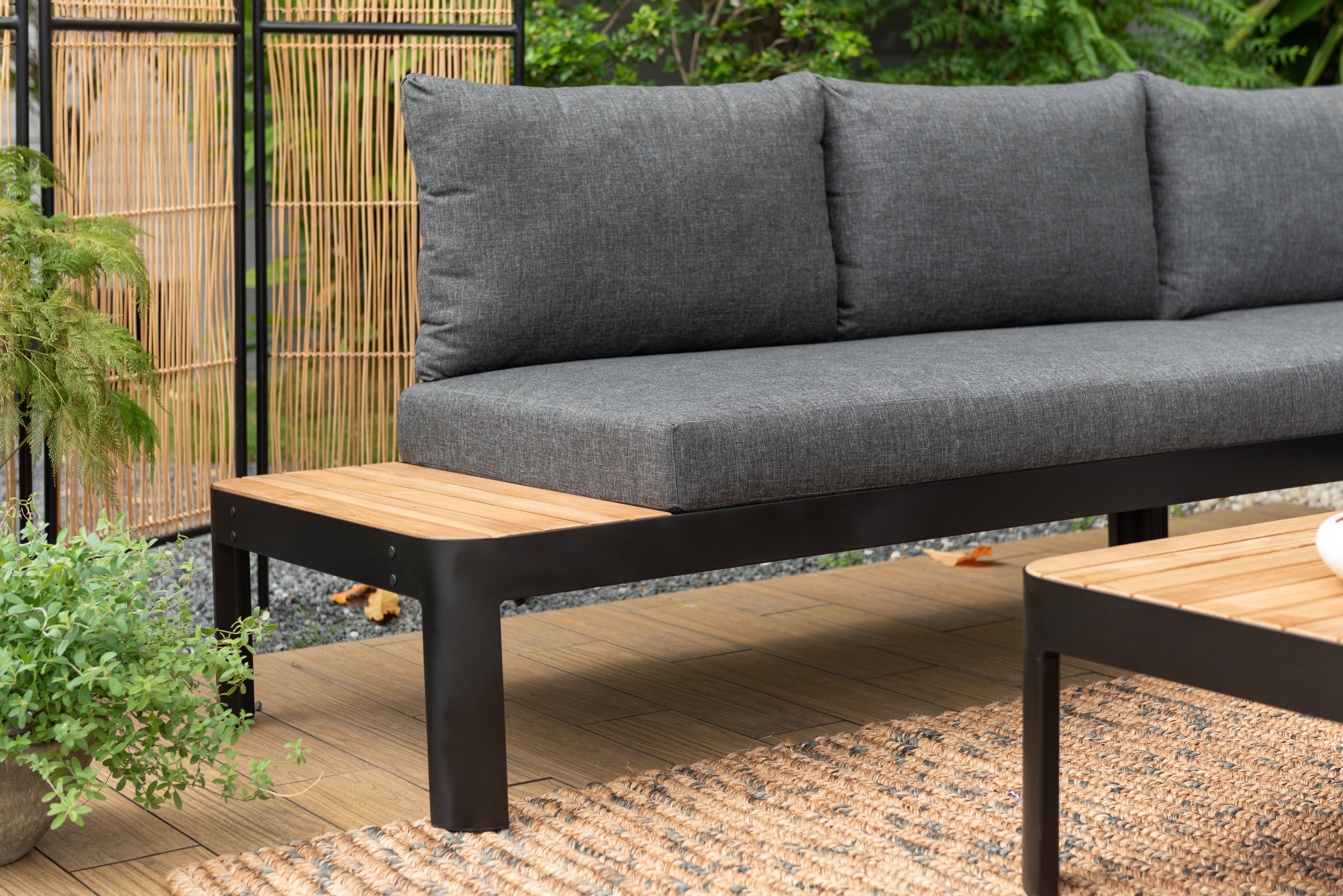Portals 5-seat Corner Lounge Setting – 3 pc (inc. Table)