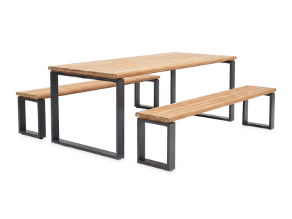 Vannes Dining Bench Setting – 3pc