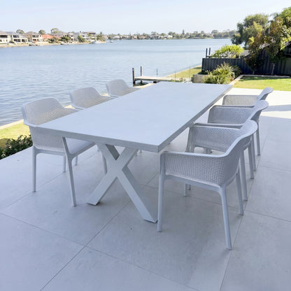 Switch & Bailey Resin Dining Setting